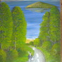 Picture on enamel by George William Porter