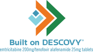 Built on Descovy Logo