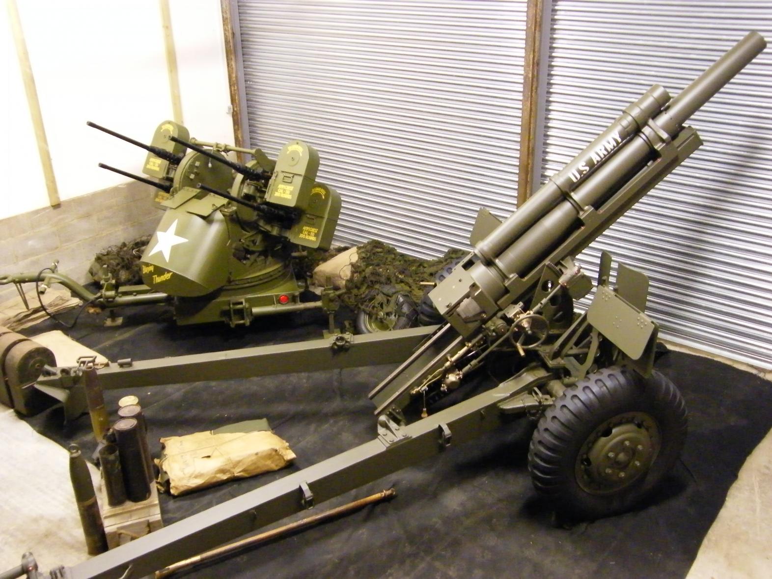 springs howitzer 105mm Artillery & AntiTank Weapons HMVF Historic Military Vehicles Forum