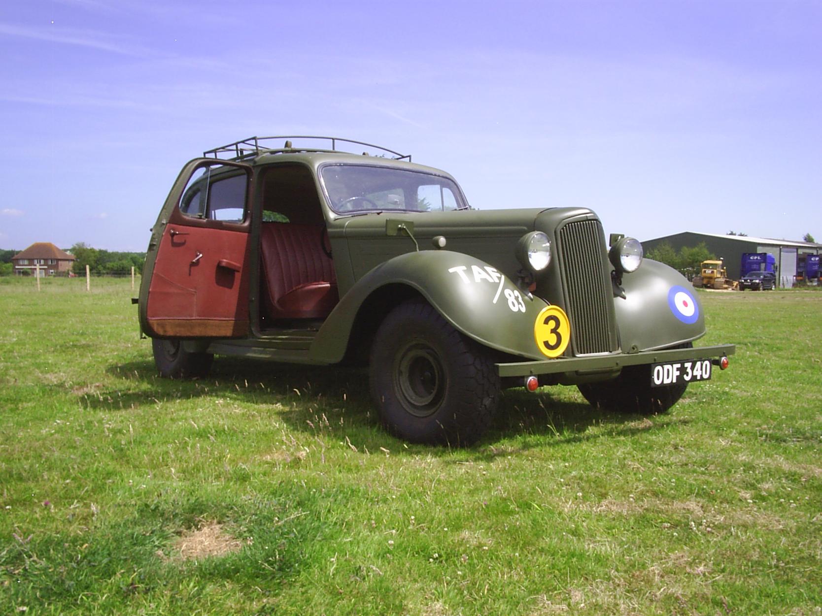 RAF staff car gallery. British Vehicles HMVF