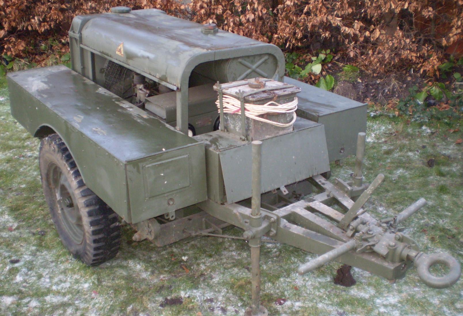 WW2 Airborne welding trailer Trailers, plant and equipment HMVF