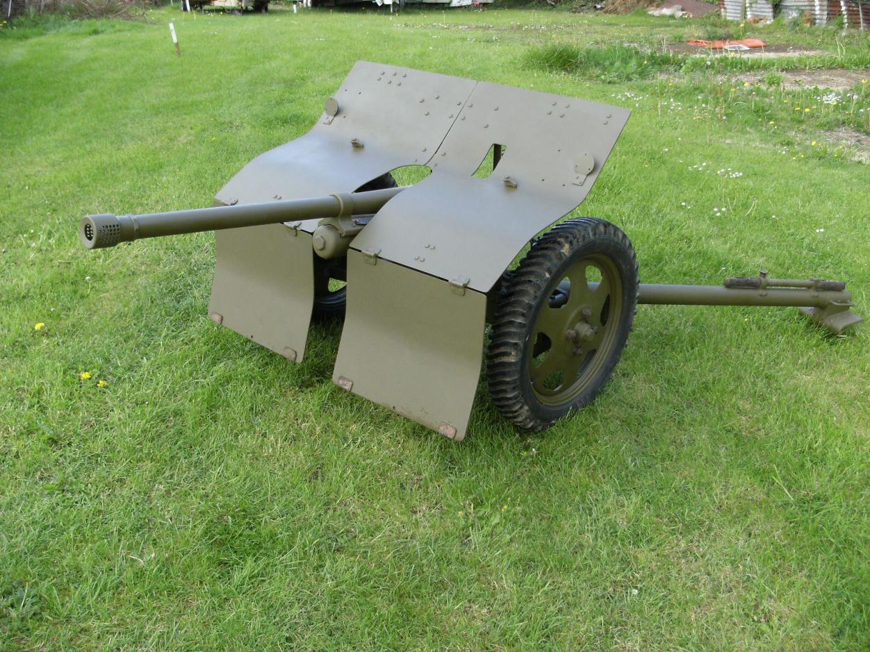 Bofors 37mm anti tank gun Artillery & AntiTank Weapons HMVF