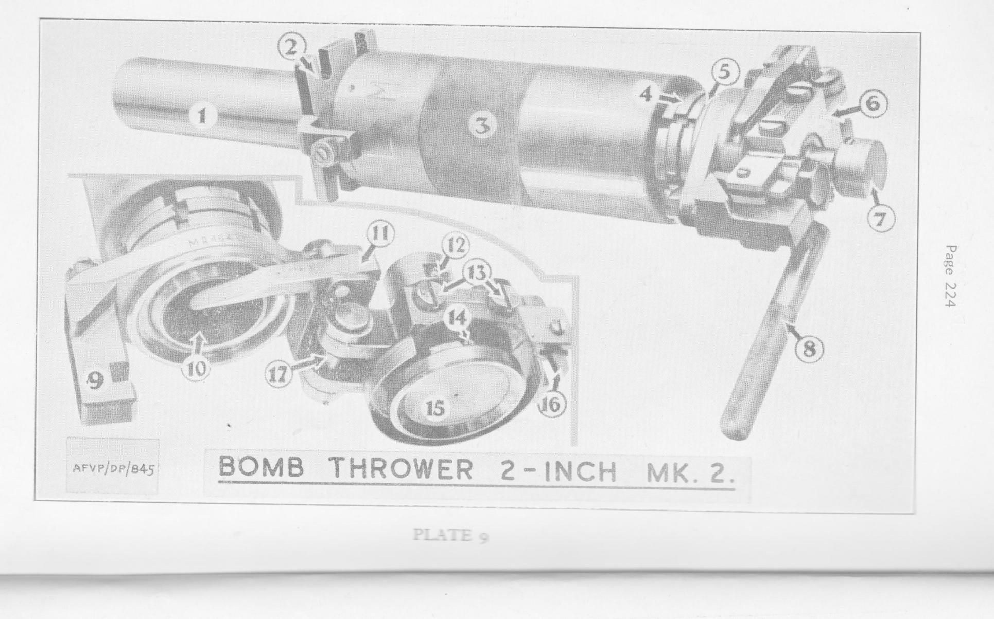 "2in Bomb Thrower" and variants... Tracked vehicles HMVF Historic