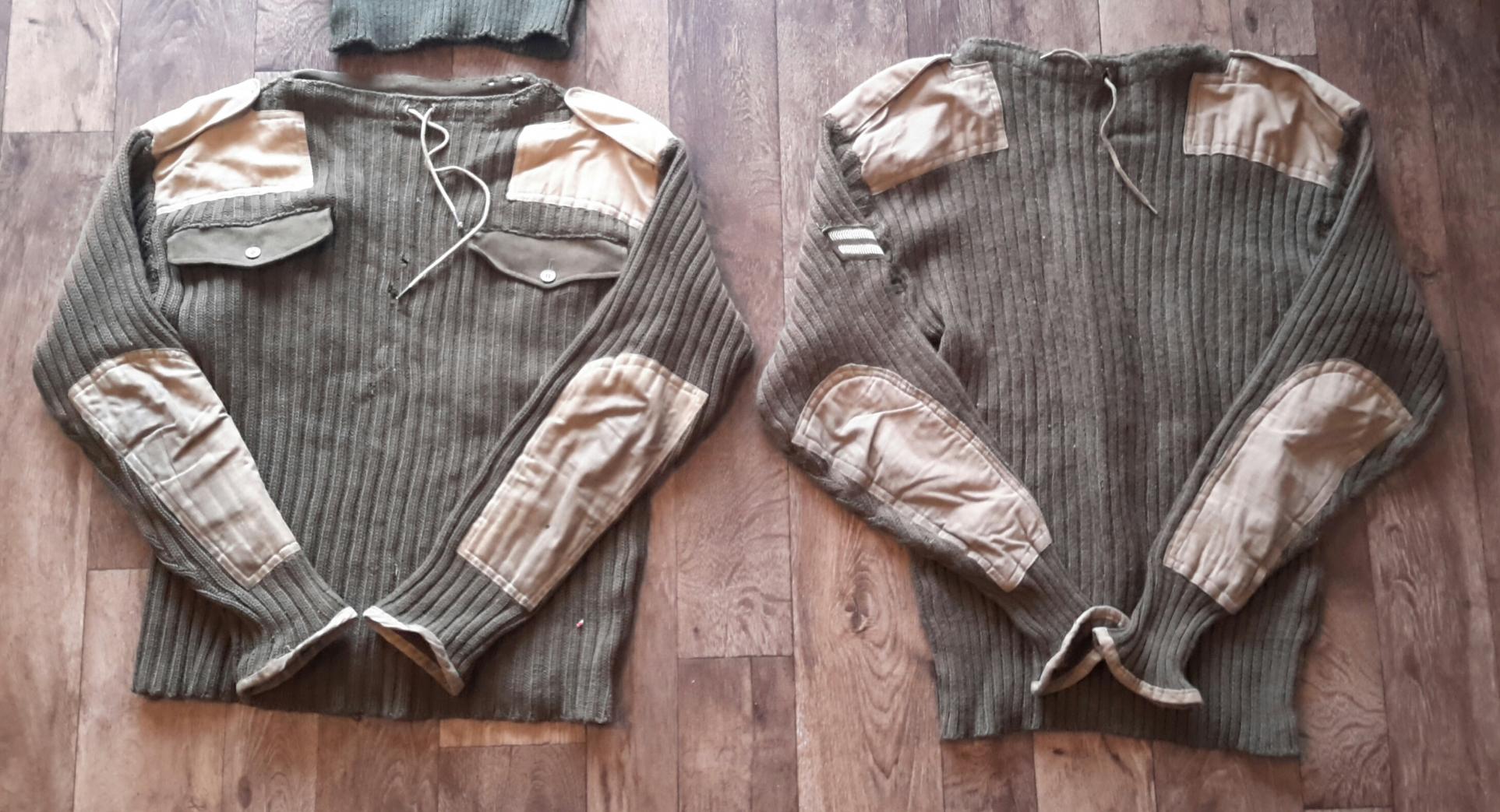 British Army "Jersey, Heavy, Wool" Clothing/uniforms HMVF