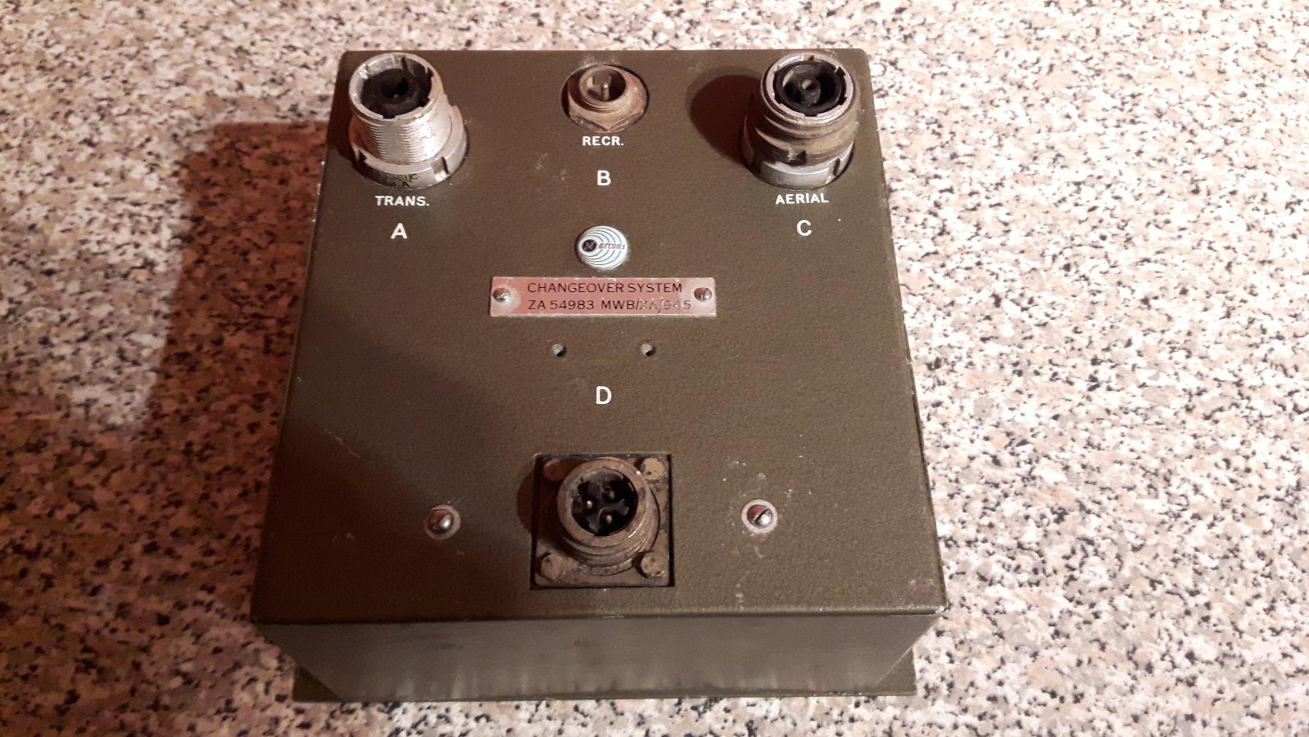 Marconi Aerial Relay Unit Type No.5442A Changeover System ZA 54983 MWB