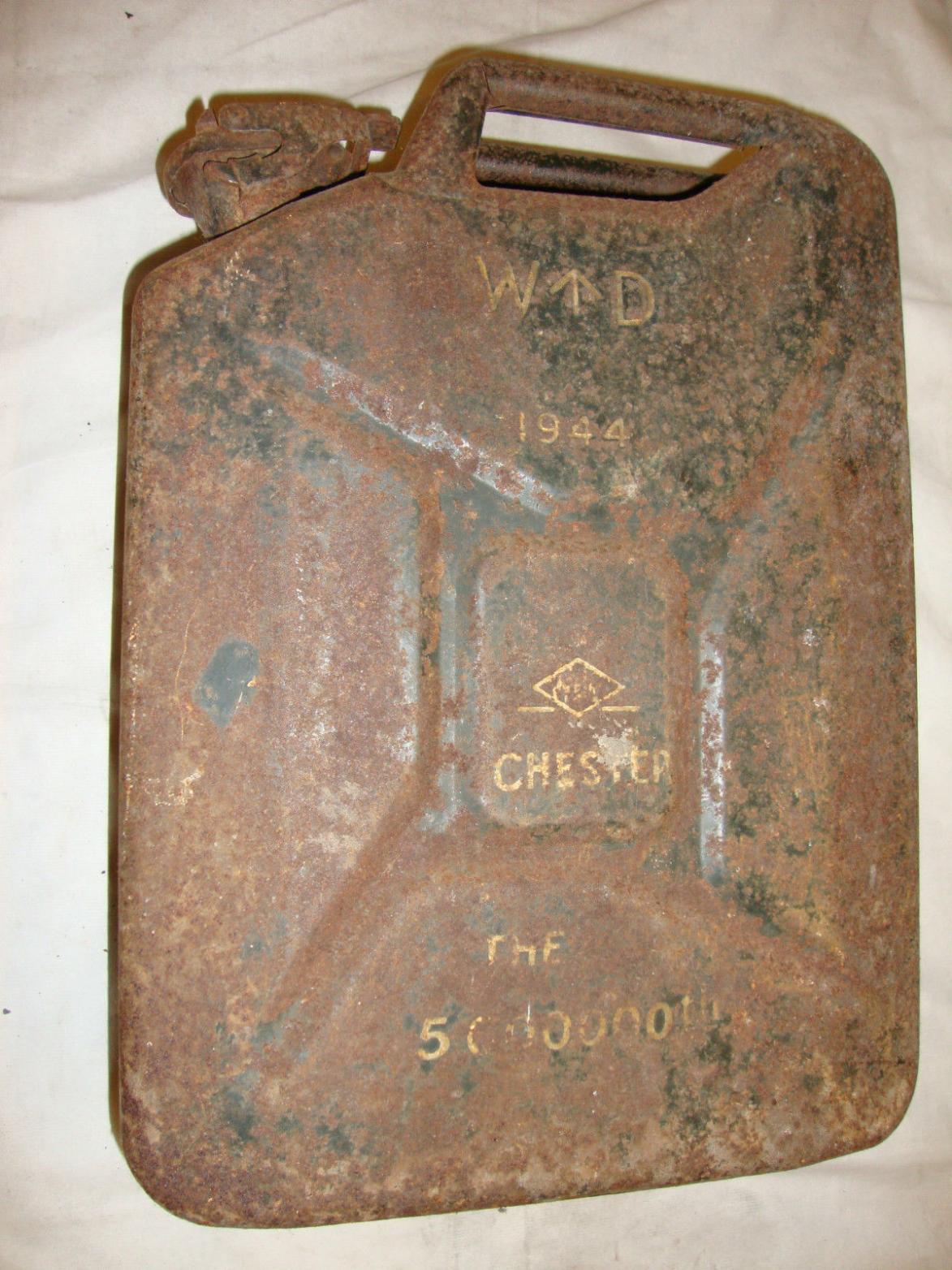 Very interesting 5,000,000 th WW2 1944 jerry can Weapons/Accessories