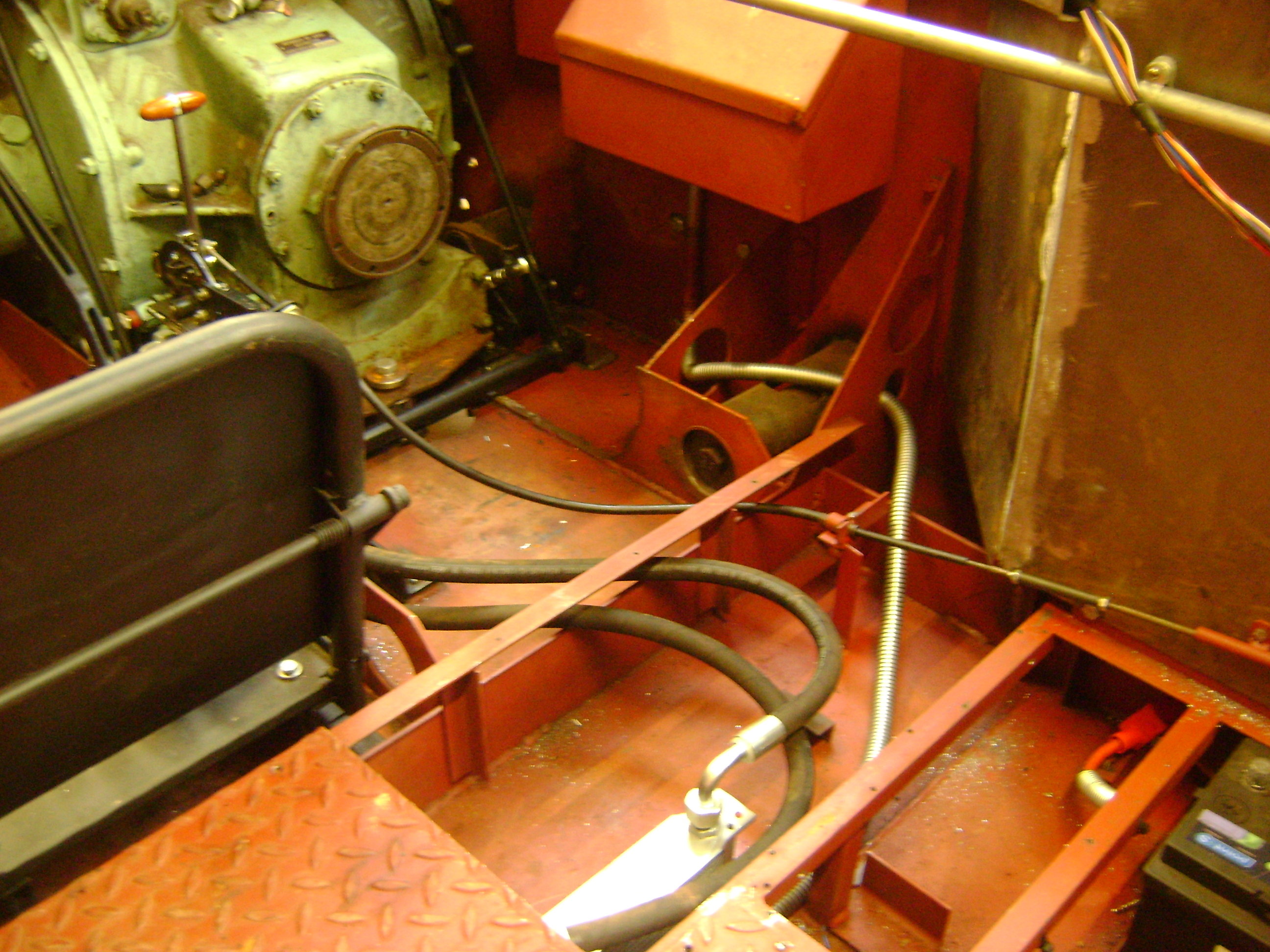 430 series steering box oil Tracked vehicles HMVF Historic