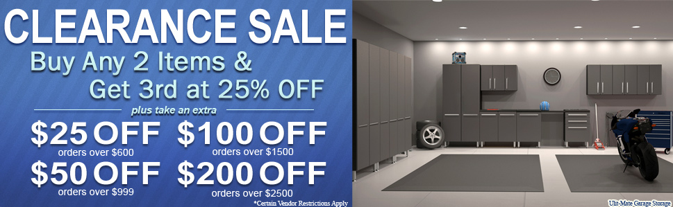 Save on Garage Storage Cabinets