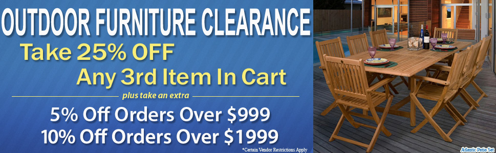 Sale on Patio Furniture