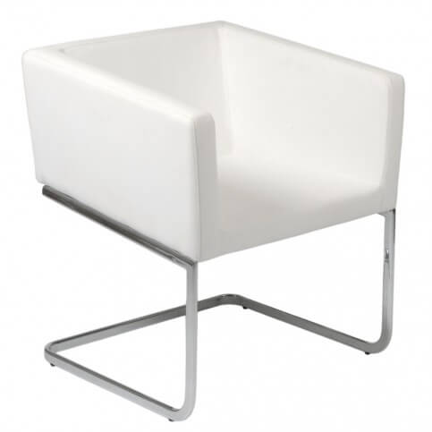 Euro Style presents this clean, minimalist leatherette accent chair in a variety of colors, with stuffed foam inner material over stainless steel base. Clean, direct design allows it to integrate with a variety of spaces. Euro Style presents this clean, minimalist leatherette accent chair in a variety of colors, with stuffed foam inner material over stainless steel base. Clean, direct design allows it to integrate with a variety of spaces.