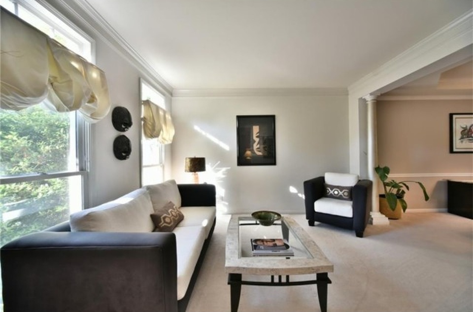 Living room in Atlanta Starter Home