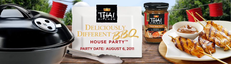Thai Kitchen® Deliciously Different BBQ House Party