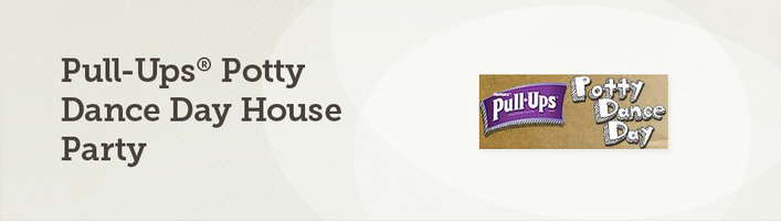 Pull-Ups® Potty Dance Day House Party™