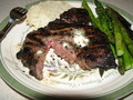 Grilling a simple sirloin steak dinner Howto