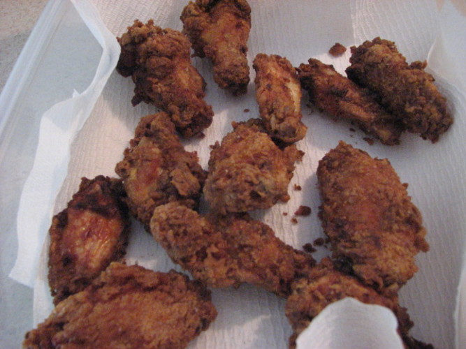 Fried chicken wing recipes
