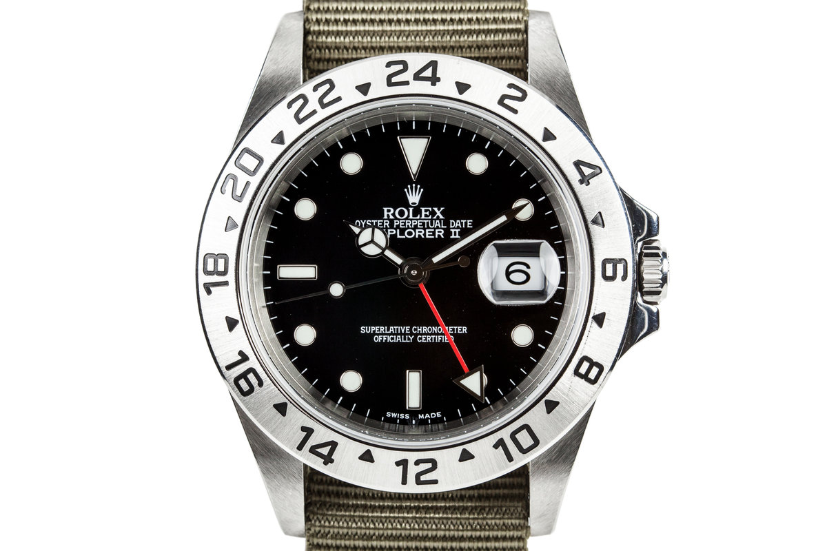 FS: 2003 Rolex Explorer II 16570 with 