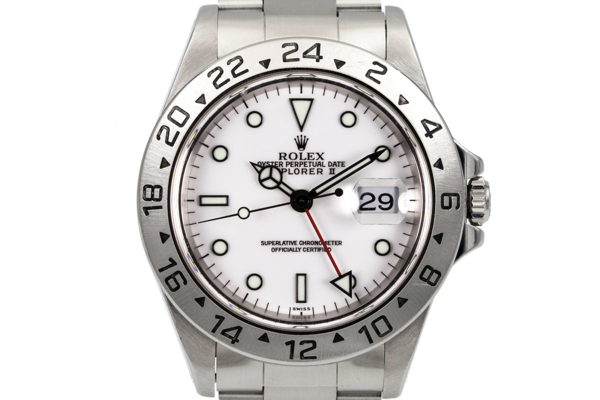 FS: 1997 Rolex Explorer II 16570 with 