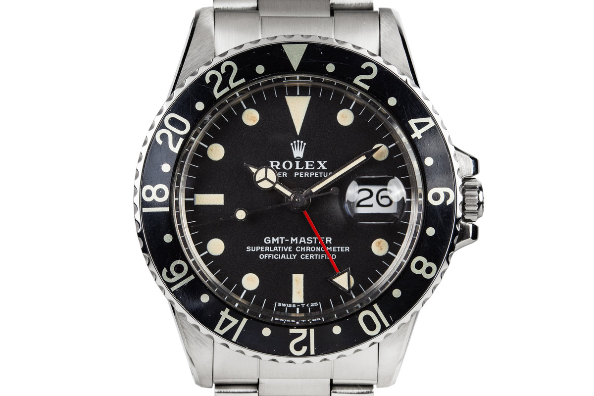 FS: 1971 Rolex GMT-Master 1675 with 