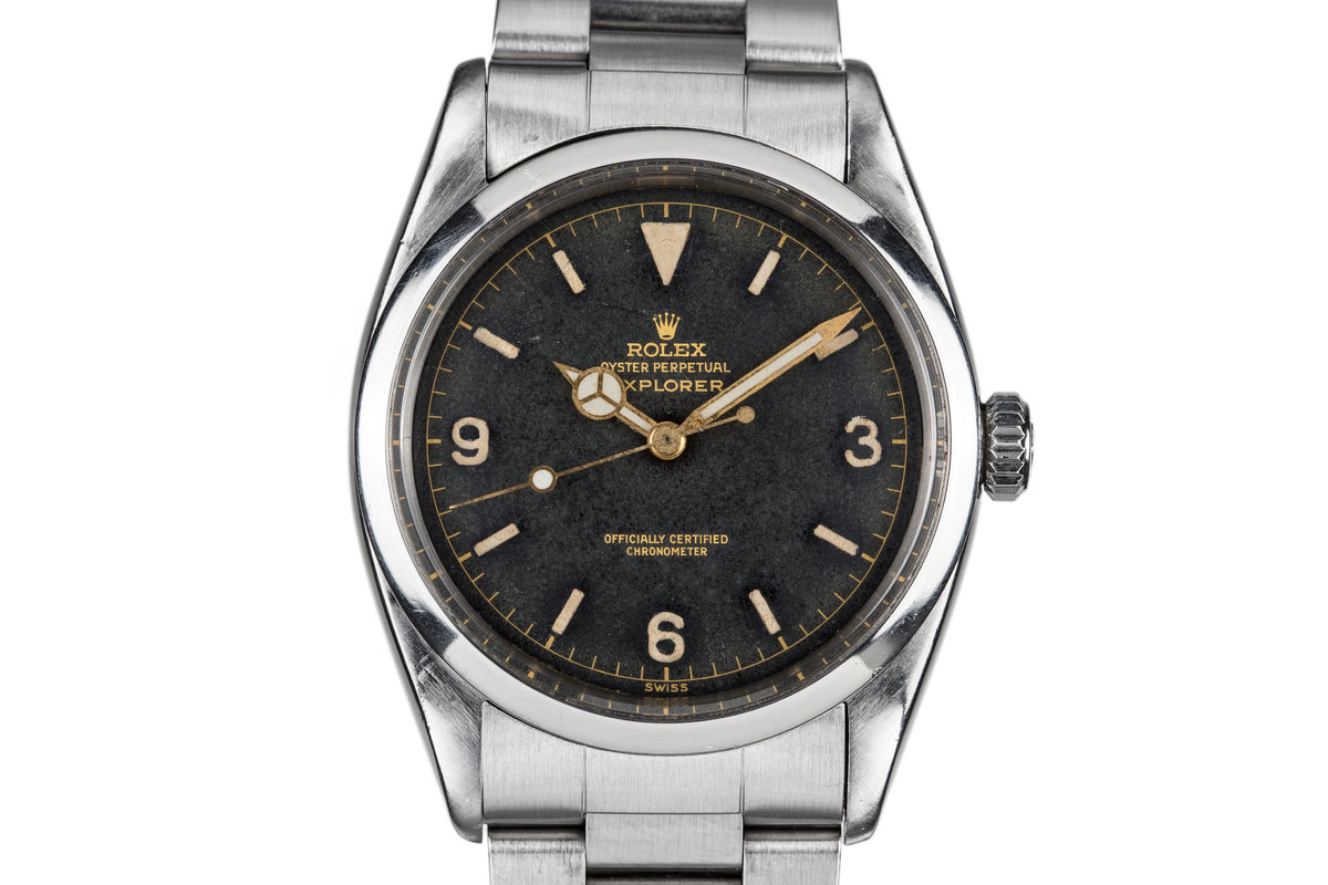 1957 Rolex Explorer I 6610 SWISS Only 