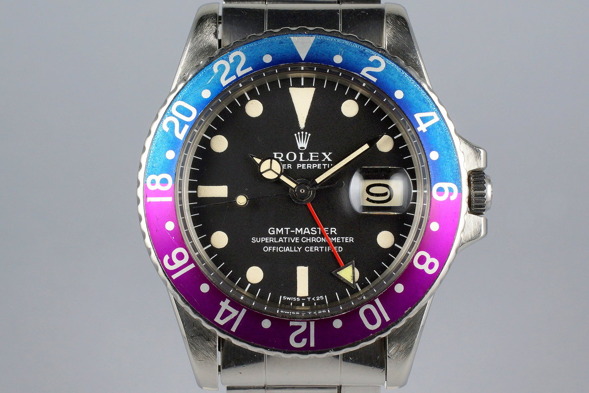 FS: 1968 Rolex GMT Ref: 1675 Mark I 