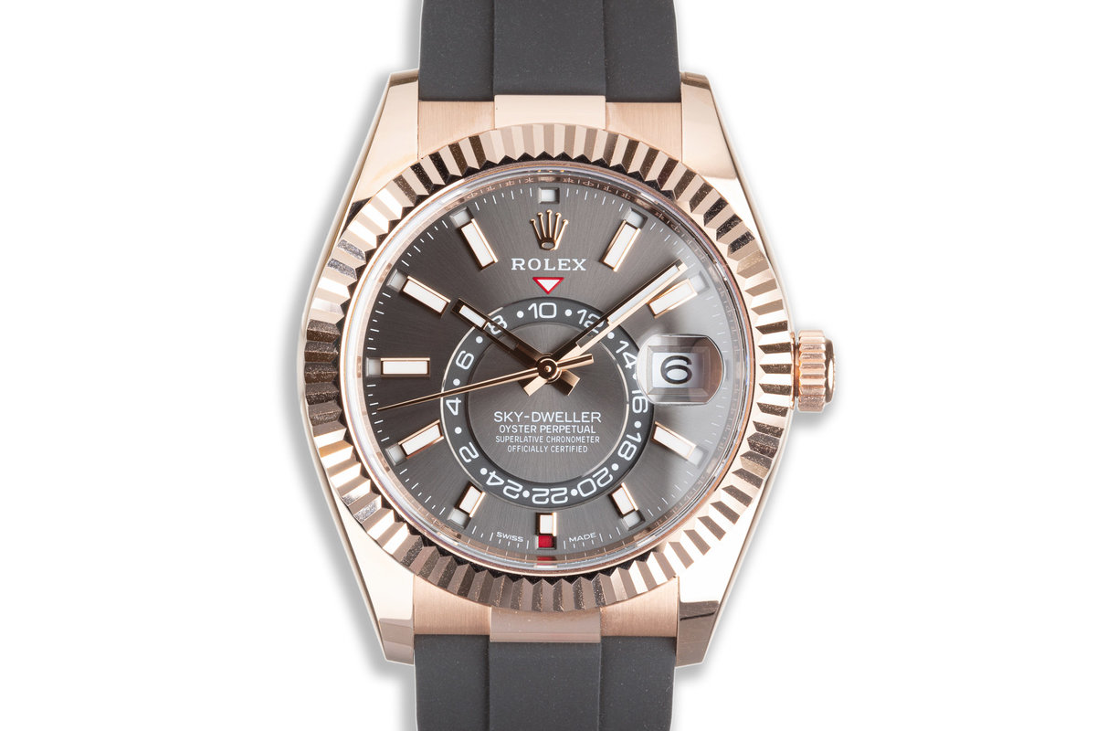 2020 18K Everose Rolex Sky-Dweller 