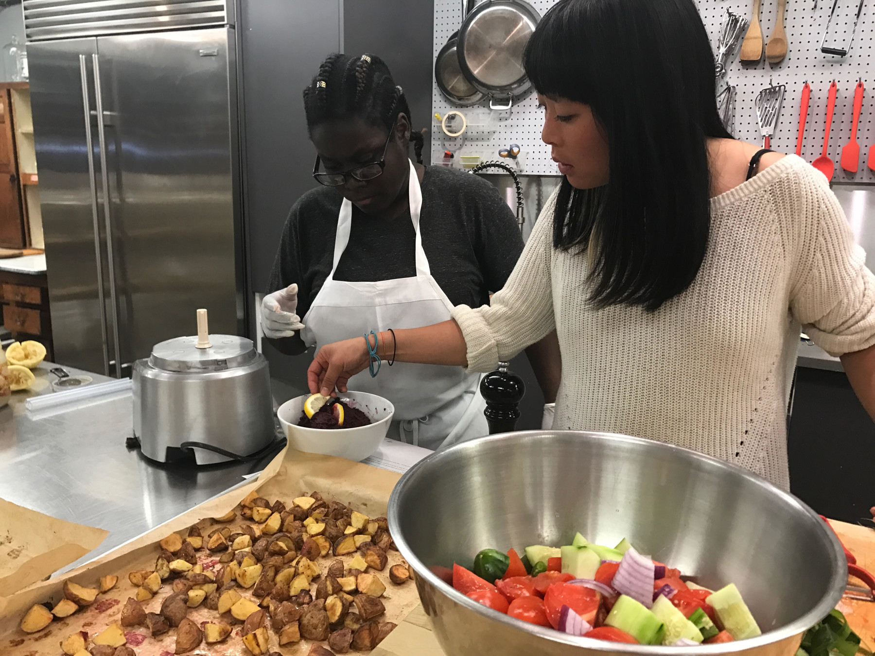 “Anyone who works with us is going to see how food travels from farms to New York,” explains Wen-Jay Ying, the founder of Local Roots.