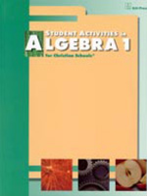 Algebra 1 Student Activities 2nd Edition