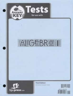 Algebra 1 Answr Key Grd 9