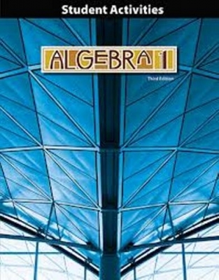 Algebra 1 Stu Act Manual Grd9