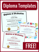 FREE! on Homeschool Diploma Templates