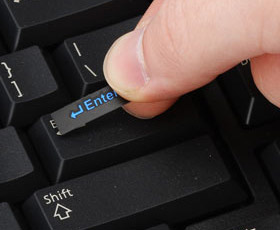 Glowing Keyboard Stickers