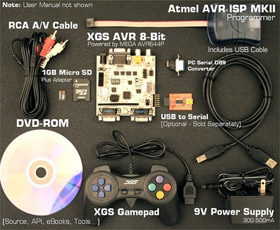 XGS AVR 8-Bit Development System