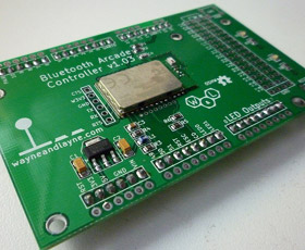 Bluetooth Arcade Controller Shield Bluetooth Arcade Controller Shield