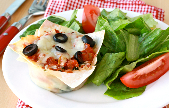 low calorie pizza rolls