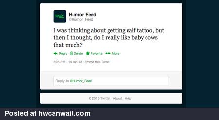 Calf tattoos are sexy!