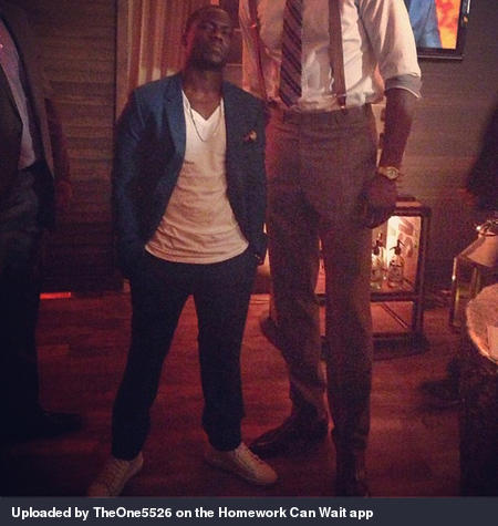 Kevin Hart meets Dwight Howard