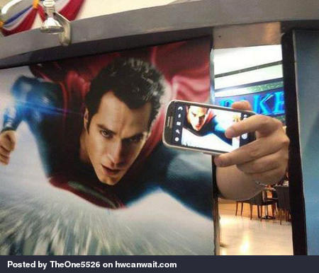 Superman Selfie 