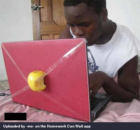 Got a new apple computer 