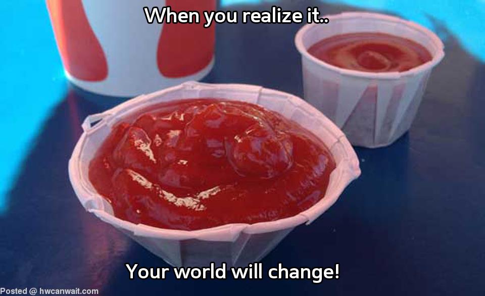 I can't wait to eat fast food and try this now!