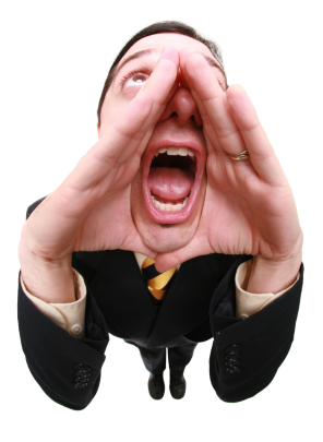 Yelling-man