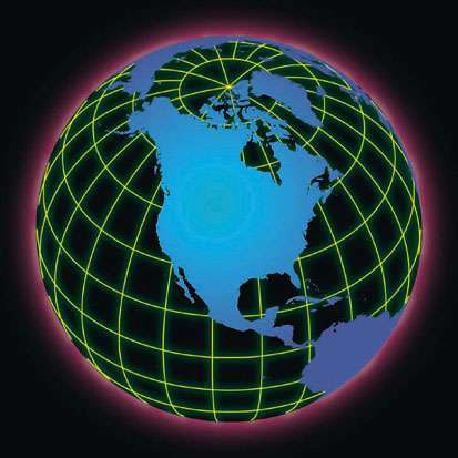 Google-earth-globe