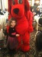 Ashlyn and The Big Red Dog! 