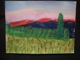 landscape, mixed media by Yoojin Kim