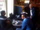 Networking at Professor Java's on Wolf Road in Albany.