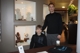 Jared and Jeff Greet Guests.