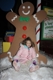The little gingerbread man with little Ashlyn! 