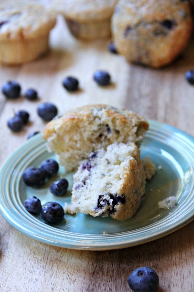 Homemade Blueberry Muffinsw/Fresh or Frozen Blueberries