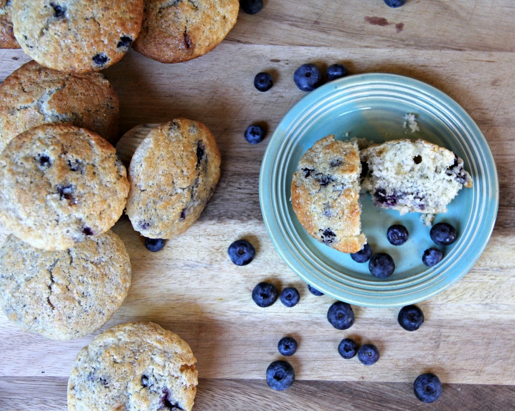 Homemade Blueberry Muffinsw/Fresh or Frozen Blueberries