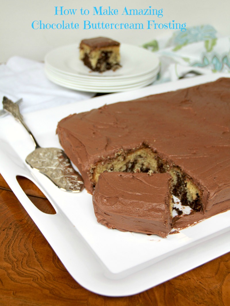 How To Make Amazing Chocolate Buttercream Frosting