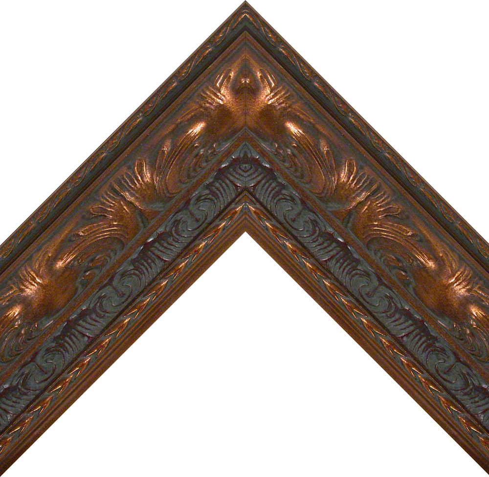 4 1/8" Antique Gold Decorative International Moulding Birmingham, AL.